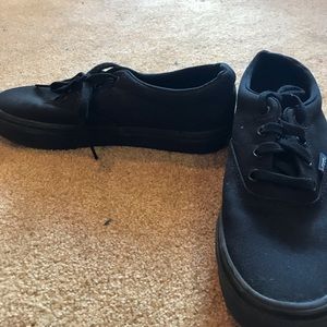 Black Vans